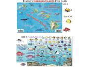 Franko Maps Hawaiian Islands Reef Creatures Fish ID for Scuba Divers and Snorkelers