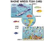 Franko Maps RMS Rhone Wreck and BVI Reef Creatures Fish ID for Scuba Divers and Snorkelers
