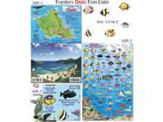 Franko Maps Oahu Reef Creatures Fish ID for Scuba Divers and Snorkelers
