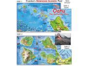 Franko Maps Hawaiian Islands Map for Scuba Divers and Snorkelers