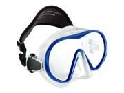 Oceanic Accent Mask With Neoprene Strap Blue