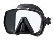 Tusa M1001 Freedom HD Scuba Diving Mask Black Silicone Black