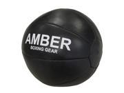 Amber Fight Gear Leather Medicine Ball 12lb