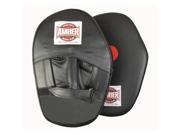 Amber Fight Gear XL Leather Focus Mitts