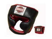 Amber Fight Gear Deluxe Headgear With Cheek Protectors Large