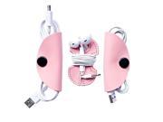 Cord Keeper Cord Clam Headphone Wrap 3 Pack Handmade by Hide Drink Florida Flamingo