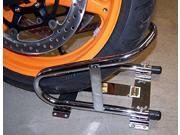 Motorcycle Stainless Steel Wheel Chock by Rack em Mfg