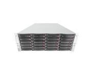 SuperMicro SuperStorage Server 6047R E1R36N 4U Server 2x Xeon E5 2630L 2.0GHZ 6 Core Low TDP 60W 16GB DDR3 LSI 6Gb s Controller 36x 3.5 Trays Included