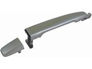 Exterior Door Handle Rear Right Painted Silver Fits Mitsubishi Outlander 2015 07