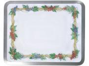 Vance 16 X 20 inch White Grapevine Built in Surface Saver Tempered Glass Cutting Board 71620GVW