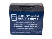12V 22AH GEL Compatible Battery for APC SU700XL SU700XLNET SUA1500 12V 22AH GEL Compatible Battery for APC SU700XL SU700XLNET SUA1500