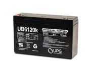 6V 12AH SLA Replacement Battery For Emergi-Lite 12LSM11001 Alarm 6V 12AH SLA Replacement Battery For Emergi-Lite 12LSM11001 Alarm