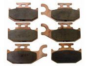 Front & Rear Brake Pads John Deere Trail Buck 500 2004 2005 2006 2007 2008 Front & Rear Brake Pads John Deere Trail Buck 500 2004 2005 2006 2007 2008