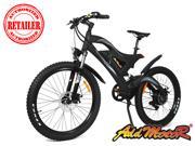 Happy New Year! 2017 Addmotor HITHOT H2 Sport Black Fork Suspension Spring Shock Absorber 48V 500W 10.4AH 26 Mountain Electric Bicycle Buy Now Get The Free Gif