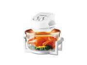 Homeleader Convection Oven with Handle 60 Mins Timer 60 250? Thermostat Countertop Convection Oven 3.2 gal White