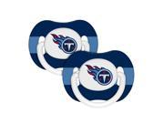 Baby Fanatic NFL Tennessee Titans Baby Fanatic 2 Pack Pacifiers