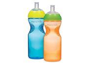 Munchkin BPA Free Mighty Grip Sports Bottle 2 Pack 10 oz Colors Vary