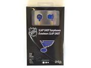 NHL Officially Licensed Ihip Earbuds St. Louis Blues