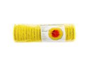 FloraCraft® SimpleStyle 10 inch Decorative Mesh with Mettalic Strands Yellow