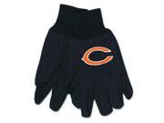 Chicago Bears Two Tone Gloves Adult Size