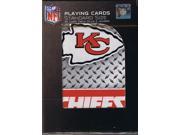 Kansas City Chiefs Playing Cards Diamond Plate