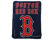 MLB Lightweight Fleece Blanket 50 x 60 Boston Red Sox