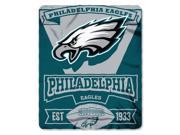 Northwest NFL Marquee Logo Philadelphia Eagles Lightweight Fleece Blanket