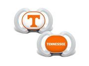 Baby Fanatic 2 Piece Pacifier Set University of Tennessee Vols