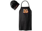 NFL Cincinnati Bengals Chef Hat and Apron Set