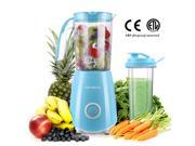 Mindkoo Blender Vegetable Slicer Chopper Fruit Extractor Juicer with Portable Cup Blue