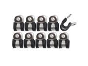 Brake Pipe Clips Rubber Lined P Clips 5 16 7.9mm lines Pack of 10 FL32