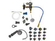 Pneumatic Radiator Pressure Tester And Vacuum Type Cooling System Kit And Adapters