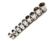3/8 drive AF Imperial American Size Across Flats Shallow Sockets 9PC Sil138 3/8 drive AF Imperial American Size Across Flats Shallow Sockets 9PC Sil138