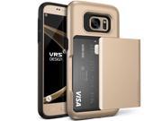 Galaxy S7 Case Cover Protective Wallet with Card Slots VRS Design® Damda Glide for Samsung Galaxy S7