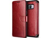 Samsung Galaxy S8 Plus Case Cover Premium PU Leather Wallet with Card Slots VRS Design Layered Dandy for Samsung Galaxy S8 Plus