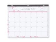 Blue Sky BCA Alexandra 11 x 8.75 Monthly Tablet Calendar Jan 2017 Dec 2017
