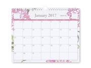 Blue Sky Dahlia 11 x 8.75 Monthly Wall Calendar Jan 2017 Dec 2017