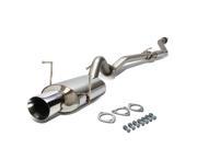 4 MUFFLER ROLLED TIP RACING CATBACK EXHAUST SYSTEM FOR 02 05 HONDA CIVIC Si EP3