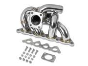 For 93 02 Mitsubishi 4G93 Stainless Steel T25 Turbo Manifold 94 95 96 97 98 99 00 01