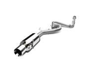 For 99 03 Mitsubishi Galant 2.4 4G63 Stainless Steel 4 Rolled Muffler Tip Catback Exhaust System 00 01 02