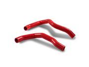 For 95 98 Nissan 240SX S14 3 Ply Silicone Radiator Coolant Hose Red 2nd Gen KA24 Silvia 96 97