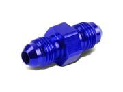3AN AN 3 MALE STRAIGHT COUPLER ADAPTER FLARE BLUE GAS OIL H20 FINISH FITTING