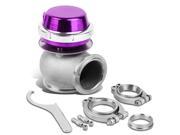 45mm Bolt on 14 PSI 4.7 with Flange External Turbo Exhaust Manifold Wastegate Purple