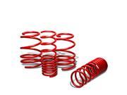 For 09 13 Honda Fit Suspension Lowering Spring Red 10 11 12