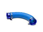 3 ADJUSTABLE FLEXIBLE SHORT RAM COLD AIR INTAKE TURBO DUCT TUBE PIPE HOSE BLUE