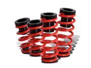 0 3 ADJUSTABLE COILOVER SUSPENSION LOWERING SPRING FOR 91 99 MIT 3000GT GTO RED