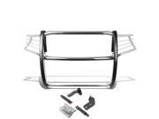 For 08 16 Toyota Sequoia Front Bumper Protector Brush Grille Guard Chrome 09 10 11 12 13 14 15