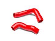 For 1964 Ford Galaxie 500 3 Ply Silicone Radiator Coolant Hose Red 2nd Gen