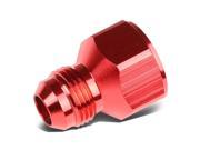 10AN AN10 FEMALE FLARE TO MALE 8AN AN8 RED ALUMINUM FINISH FITTING ADAPTER