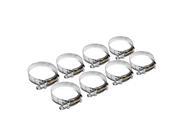 2.25 Zinc Coated Stainless Steel T Bolt Clamp Pack of 8